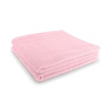 satize handdoek pink 2 opgestapeld