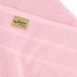 satize handdoek pink 2 opgestapeld detailfoto