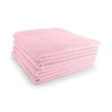 satize handdoek pink 2 opgestapeld 4 opgestapeld