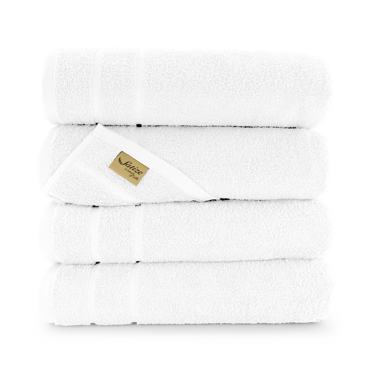 Satize Comfort Handtücher 70×140 | Weiß