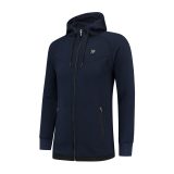 8. Paulo Vici - Sweatshirt (met logo) - Navy Blue - Side