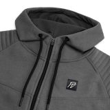 8. Sweatvest - grijs - Detail